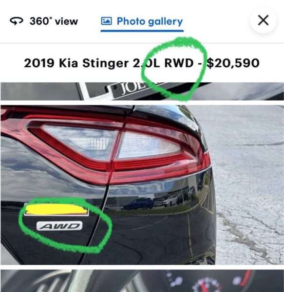 The details matter when listing a car for sale of Facebook Marketplace