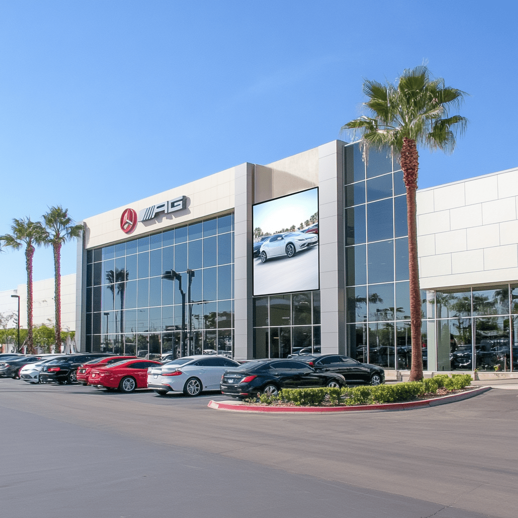 Unique branding for dealers makes car dealership ads really stand out.