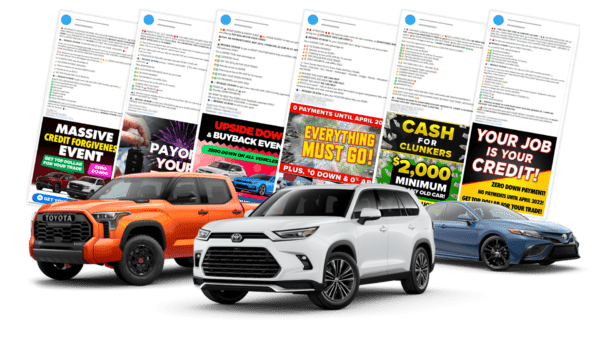 In market auto shoppers love the Facebook Sales Event