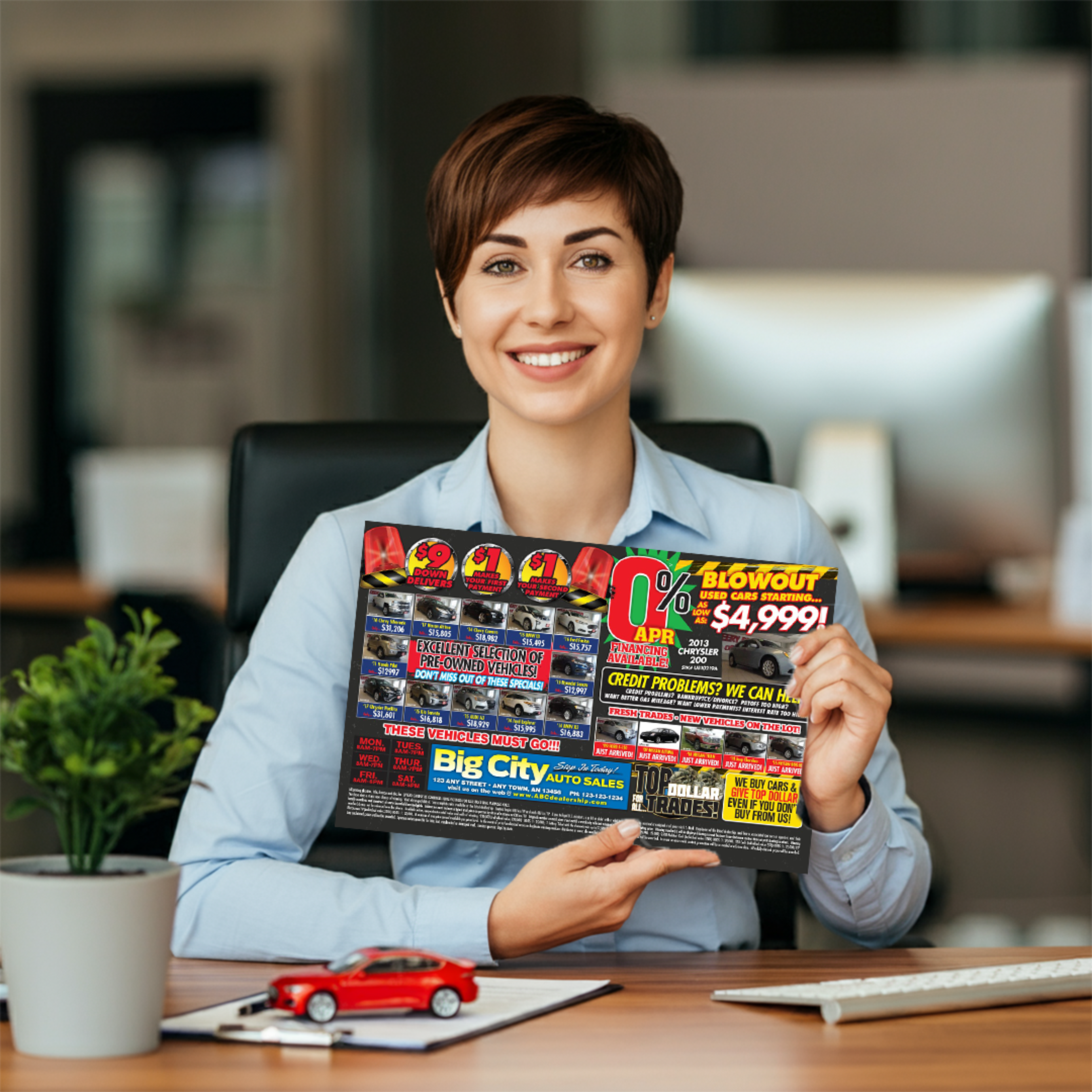 Staffed Events designed to drive traffic through direct mail campaigns and on-site promotions.
