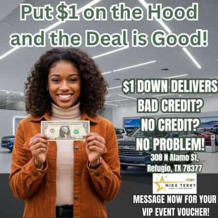 1 dollar down event promotion by Willowood Ventures