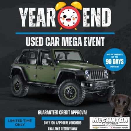 Year End Used Car Mega Event