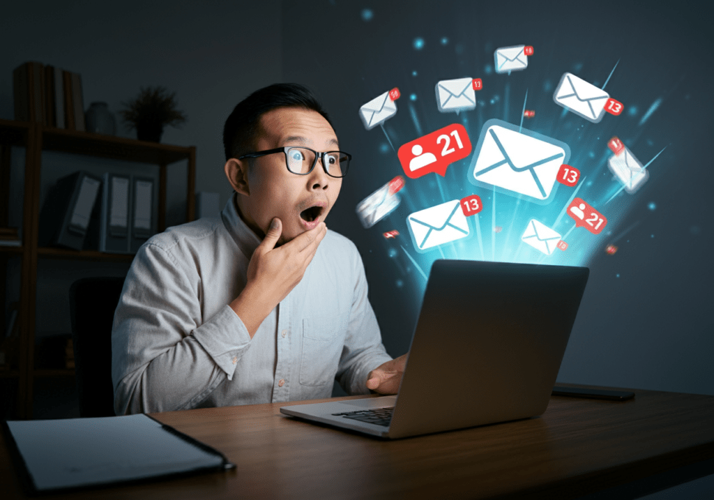 targeted email marketing is a great way to generate internet leads